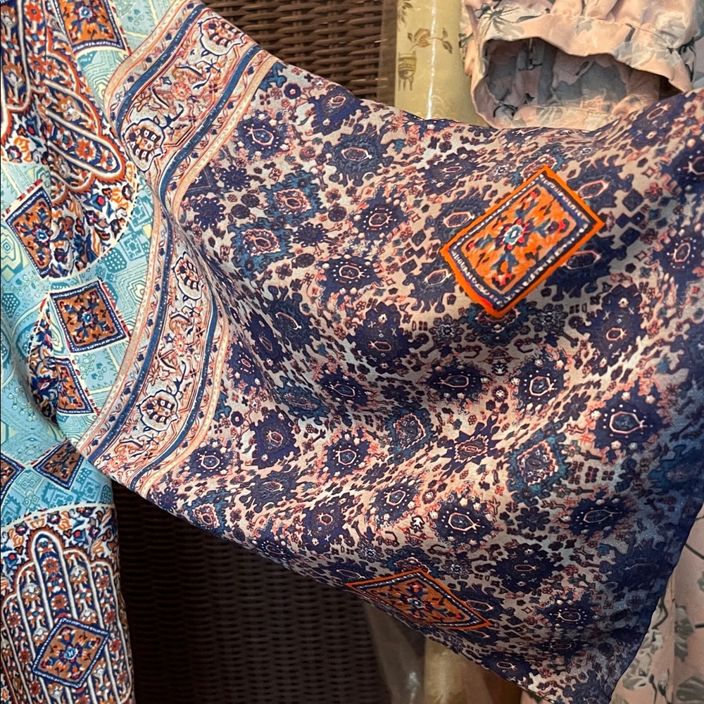 Blush Multicolor Patterned Jacket - Picture 4 of 7